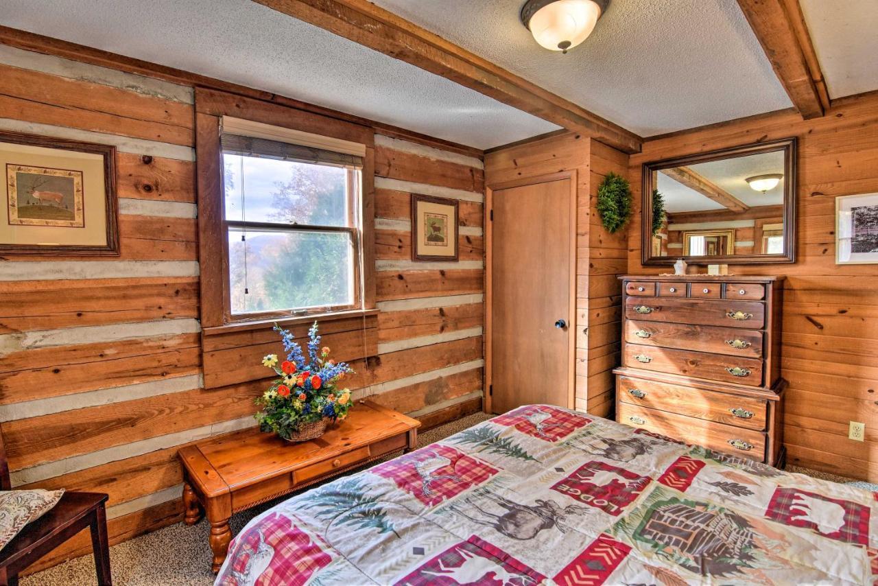 Villa Cozy Cabin With Hot Tub And Smoky Mountain Views! Bryson City Exterior foto